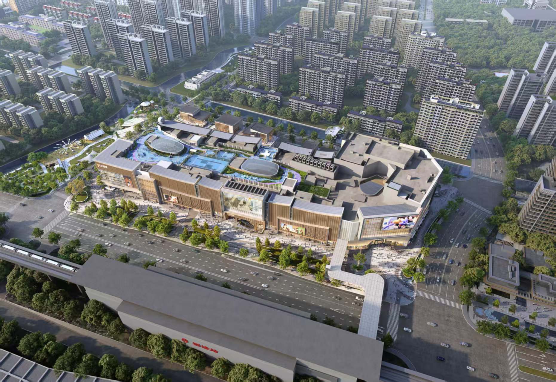 项目强省会｜黄河南岸TOD新地标万融广场建设提速展新姿